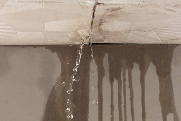 Professional Flood Damage Cleanup technician working in Huffman, TX